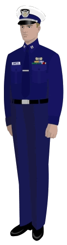 Winter Dress Blue