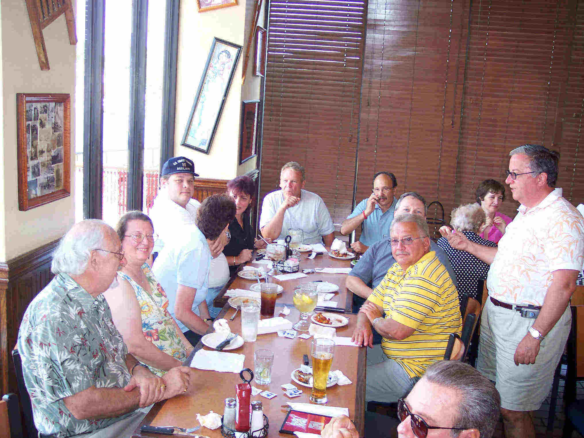 TGIF Party with many people at table