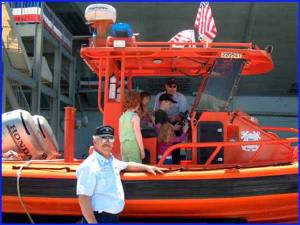 Ed G with rigid inflatable. QE