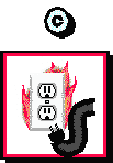 Type C fire - Electrical outlet
